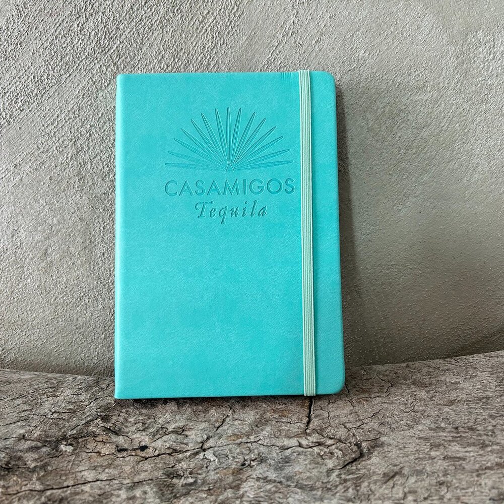 Casamigos Journal Notebook Teal